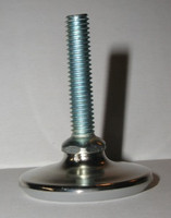 Chair Glide. Adjustable, SWIVEL. 1-1/2" Stem. 1-11/16" base. #26A07