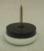 Nail On Cushioned Chair Glide, 1-1/16" Nylon Base. #29M07