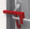 Security Latch #5507 installed on single left hand panic door with push bar type exit device.