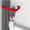 Security Latch #5508 mounted on single left hand door. Unfortunately, we do not have a picture with the cable lock.