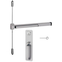 Von Duprin 2227 Series Economy Panic Bar / Exit Device with Thumb Piece Trim. Surface Mounted Vertical Rod. #2227TP