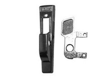 Republic #11 LEFT hand locker handle. The tangs (prongs) of the lift are flat and straight.