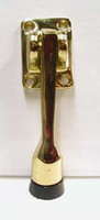 Door Kick Down Lever, Polished Brass. #3214