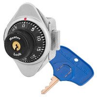 Master Lock 1677MKADA Built-In Combination Locker Lock. Extra large key head for easy use.