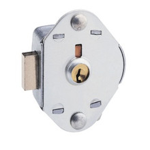 Master Lock 1710 Built-In Flat Locker Lock. Deadbolt action. NOT Control Keyed.