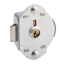 Master Lock 1714 Built-In Flat Locker Lock. NOT Control Keyed. Spring Bolt action.
