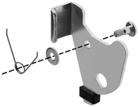 Republic Steel Locker 1 Point Latch Assembly for Box Lockers. #70019