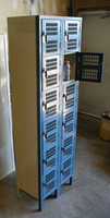 New 6 Tier Box Lockers. Republic Powder Coated Steel. 12" x 15" x 12". #1215126T