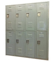 used Lockers. Penco. 12x12x72. #121272PST