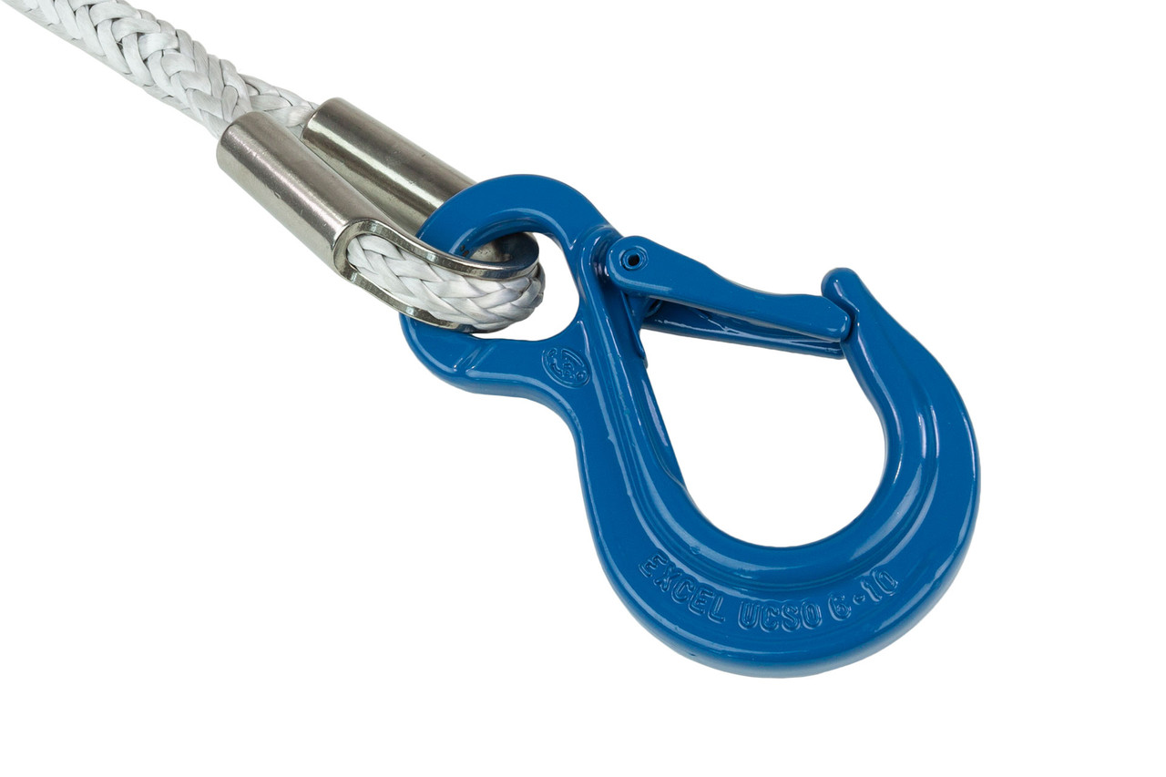 Tow Rope 1PCS Blue 15m*5mm Synthetic Fiber Strand Off-road