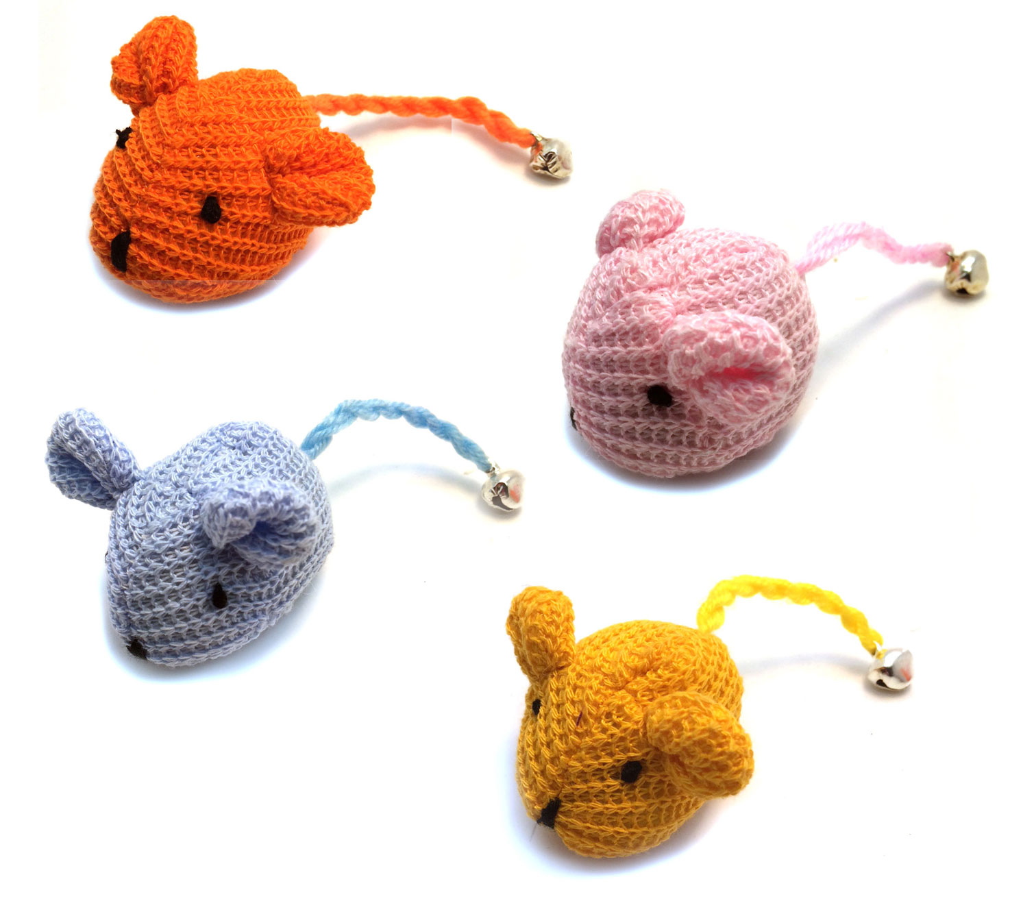 Crochet Mouse Cat Toy