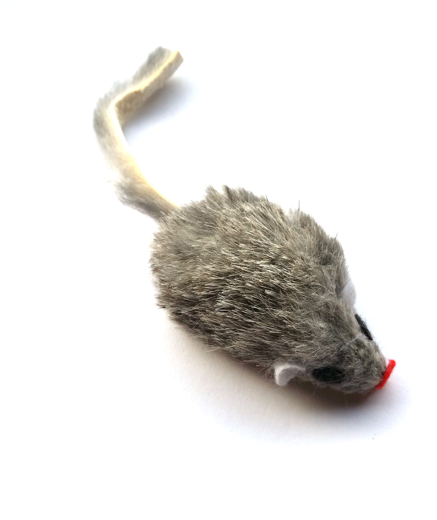 rabbit fur mouse cat toy