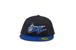 Black and Navy Blue Classic Flexfit