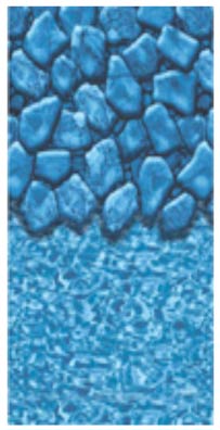 Full Print Boulder Unibead Liner from E-Z Test Pool Supplies, Inc J-bead unibead Above Ground Pool Liner