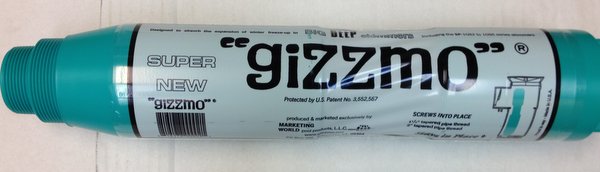 Gizzmo fits 1.5 Gizzmo in-ground pool skimmer protector