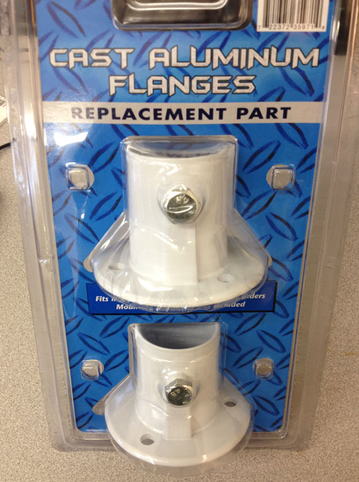 Buy Cast Aluminum Ladder Cup Flanges to Attach Pool Ladder to the Deck