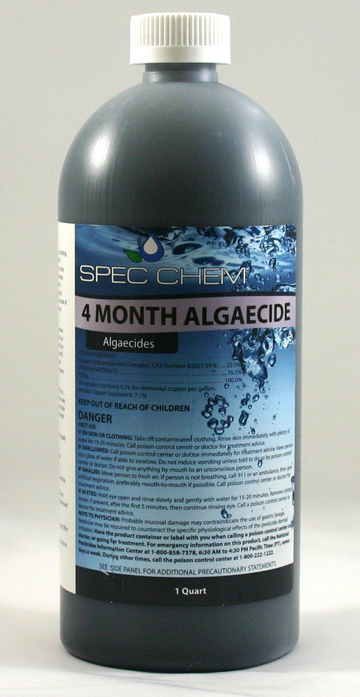 4 Month Algaecide By Spec Chem - E-Z Test Pool Supplies, Inc