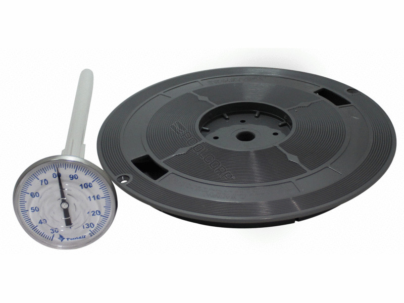 Pentair Skimmer Lid W/ Thermometer (L1G) EZ Test Pool Supplies