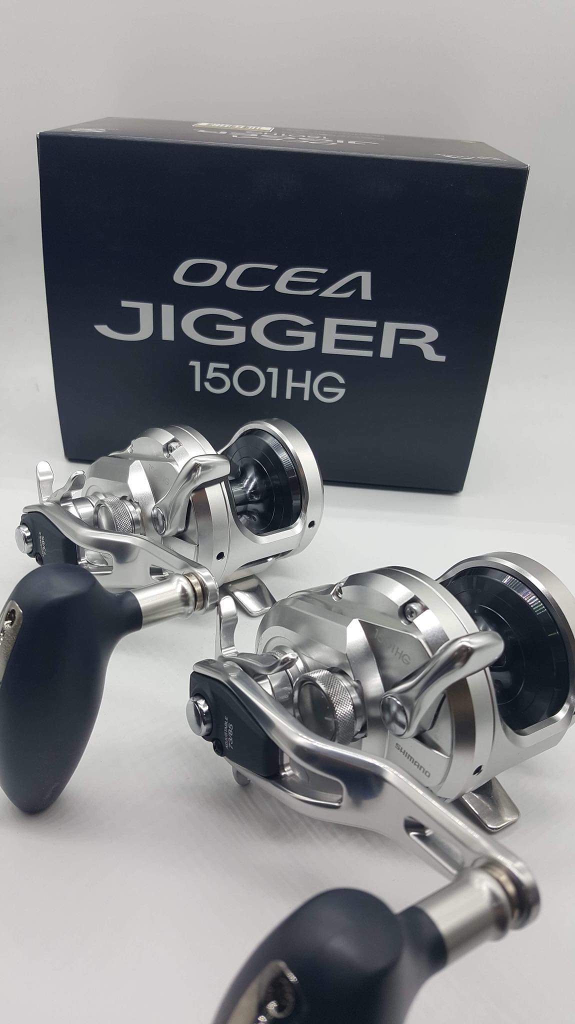 Shimano JDM Ocea Jigger Reel (Silver model) - C.M. Tackle Inc. DBA 