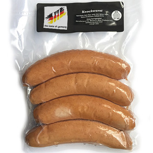 knockwurst taste germany sausages pork crunchy smoked 1lbs garlic beef skin germanfoods