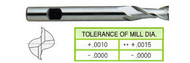 YG1 USA EDP # 03039HE 2 FLUTE SE EXTENDED LENGTH TIALN EXTREME COATED HSS 1/8 x 3/8 x 3/8 x 13/16 x 2-3/8