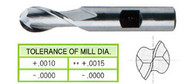 YG1 USA EDP # 41297CF 2 FLUTE REGULAR LENGTH SE BALL NOSE TIALN-FUTURA COATED 8% COBALT 1/4 x 3/8 x 5/8 x 2-7/16