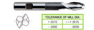 YG1 USA EDP # 42039HE 2 FLUTE EXTENDED LENGTH SE BALL NOSE TIALN-EXTREME COATED HSS 1/8 x 3/8 x 3/8 x 13/16 x 2-3/8