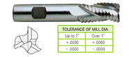 YG1 USA EDP # 66297CC 3 FLUTE REGULAR LENGTH SE HI-HELIX ROUGHER TICN COATED 8% COBALT 1/4 x 3/8 x 5/8 x 2-7/16