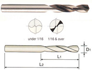 YG1 USA EDP # D1115221 HSS(M2) SCREW MACHINE DRILL (5 PC SET) U x 1-13/16 x 3-1/8