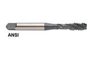 YG1 USA EDP # D4505 3 FLUTE SPIRAL FLUTED  MODIFIED BOTTOMING BRIGHT FINISH TAP FOR STEEL UPTO 38HRc  3/8 - 24, H5