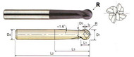 YG1 USA EDP # EM673060 4 FLUTE LONG BALL ECONOMIC CARBIDE - METRIC X-POWER 6.0 x 6 x 7 x 30 x 100