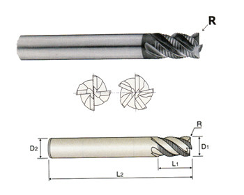 3/8 4 Flute Regular Length High Speed Steel End Mill YG1 07055 3/8 4 Flute Regular Length High Speed Steel End Mill YG1 07055