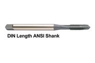 YG1 USA EDP # L4082 2 FLUTE SPIRAL POINTED PLUG DIN LENGTH ANSH SHANK TIN COATED TAP FOR MULTI PURPOSE 2 - 56, H2