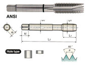 YG1 USA EDP # T4162 2 FLUTE SPIRAL POINTED COMBO TAP FOR MULTI-PURPOSE BRIGHT FINISH HSS-EX #4-40, H2