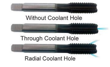 M10 Size 1.5 Pitch YG-1 TH426 HSS-EX Spiral Point Combo Tap with Internal Coolant for Multi-Purpose Bright Finish 