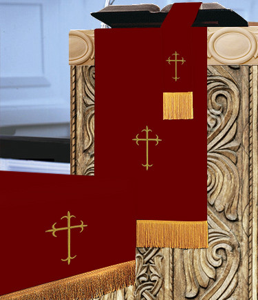 parament crosses clergy