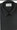 Men's Black Plain Front, Laydown Collar Shirt Microfiber 