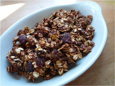 Sugar, Dairy and Nut Free Granola Ingredients