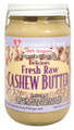 Fresh Raw Organic Cashew Butter Pure Smooth-Creamy Rejuvenative Foods Low-Temp-Ground Vegan In-Glass Artisan-Ayurvedic Vitamin-Protein-Antioxidant-Mineral-Nutritious USDA-Certified-Organic