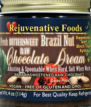 Raw Bittersweet Brazil Nut Chocolate Dream with Xylitol