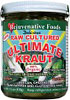 Raw organic Ultimate Kraut sauerkraut with boost of nutrition from vitamin-rich organic vegetables