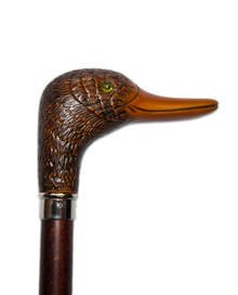 Walking sticks: duck head handle