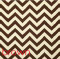 You choose your fabric to create a custom dog bed - brown zigzag pattern