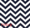 You choose your fabric to create a custom dog bed - blue zigzag pattern