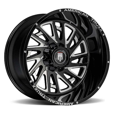 American Truxx Blade AT-1905 Wheel in Black Milled