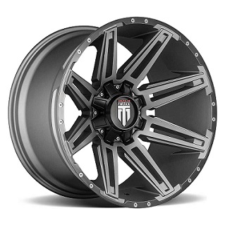 American Truxx Boom AT-1903 Wheel in Gun Metal