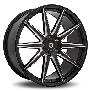 Curva Concepts C49 Wheel / Rim in Black Milled