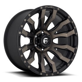 Fuel Blitz Wheel / Rim in Black Machine Dark Tint Fuel Blitz Wheel / Rim in Black Machine Dark Tint