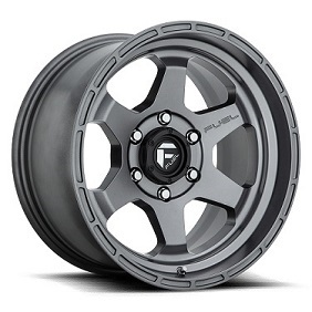 Fuel Shok D666 Wheel in Gunmetal Fuel Shok D666 Wheel in Gunmetal