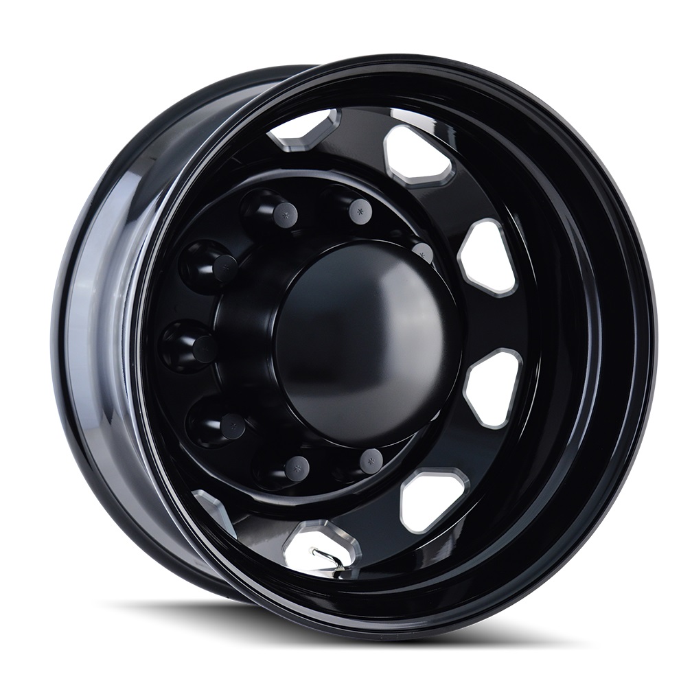 Black Ion Bilt ® Forged Style IB02B Dually Wheels & Rims | Free Shipping!